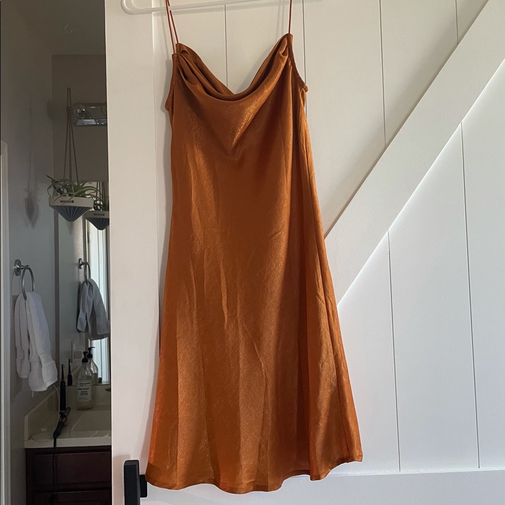 White Fox Boutique Satin Dress
